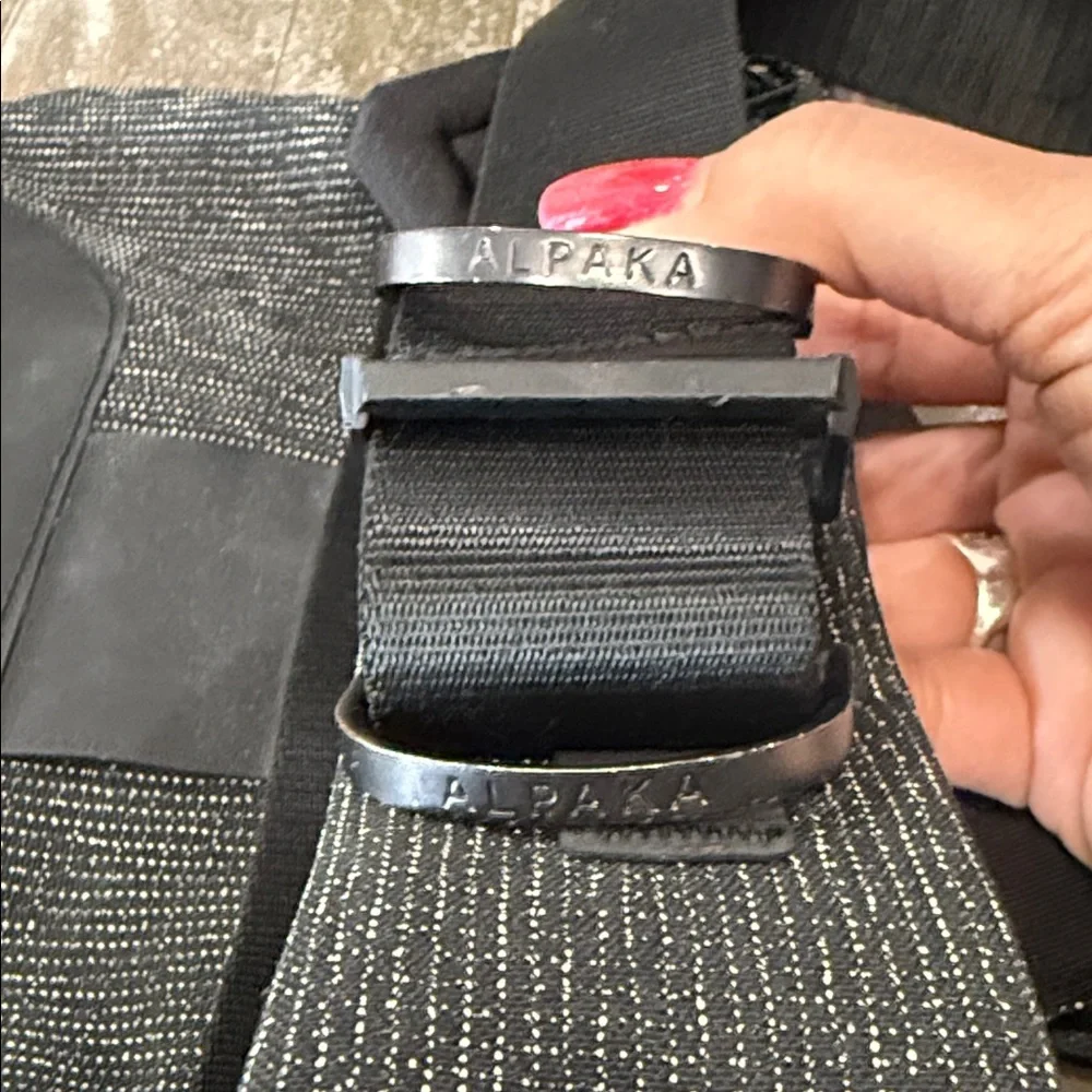 RARE Alpaka Air Sling PRO | Discontinued Cut-Proof Model | USB Port | Black